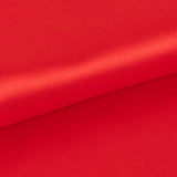 54inchx10 Yards Red Lamour Satin Fabric Bolt, Heavy Matte Satin Fabric By The Yard