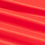 54inchx10 Yards Red Lamour Satin Fabric Bolt, Heavy Matte Satin Fabric By The Yard