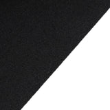 54x10 Yards Premium Polyester Black Fabric Bolt, DIY Craft Fabric Roll for Upholstery