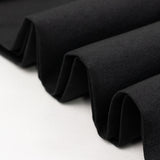 54x10 Yards Premium Polyester Black Fabric Bolt, DIY Craft Fabric Roll for Upholstery