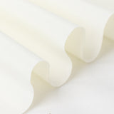 54x10 Yards Premium Polyester Ivory Fabric Bolt, DIY Craft Fabric Roll for Upholstery