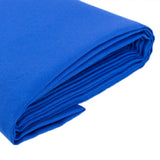 54"x10 Yards Premium Polyester Royal Blue Fabric Bolt, DIY Craft Fabric Roll