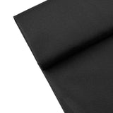 54x10 Yards Fire Retardant Polyester Black Fabric Bolt, DIY Craft Fabric Roll for