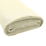 54x10 Yards Fire Retardant Polyester Ivory Fabric Bolt, DIY Craft Fabric Roll