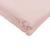Premium Blush Scuba Polyester Fabric Bolt, Wrinkle Free DIY Craft Fabric Roll