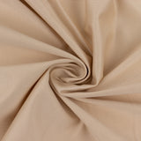 Premium Beige Scuba Polyester Fabric Bolt, Wrinkle Free DIY Craft Fabric Roll#whtbkgd