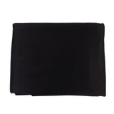 Premium Black Scuba Polyester Fabric Bolt, Wrinkle Free DIY Craft Fabric Roll