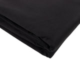Premium Black Scuba Polyester Fabric Bolt, Wrinkle Free DIY Craft Fabric Roll