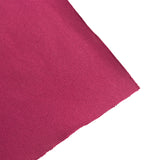 Premium Burgundy Scuba Polyester Fabric Bolt, Wrinkle Free DIY Craft Fabric Roll