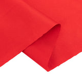 Premium Red Scuba Polyester Fabric Bolt, Wrinkle Free DIY Craft Fabric Roll