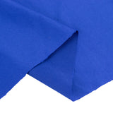 Premium Royal Blue Scuba Polyester Fabric Bolt, Wrinkle Free DIY Craft Fabric Roll