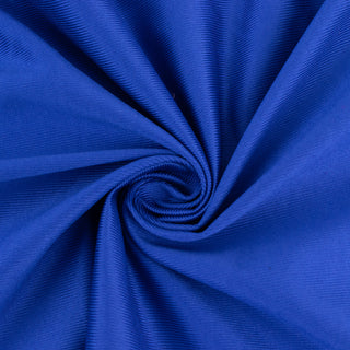 Wrinkle-Free Royal Blue DIY Craft Fabric Roll