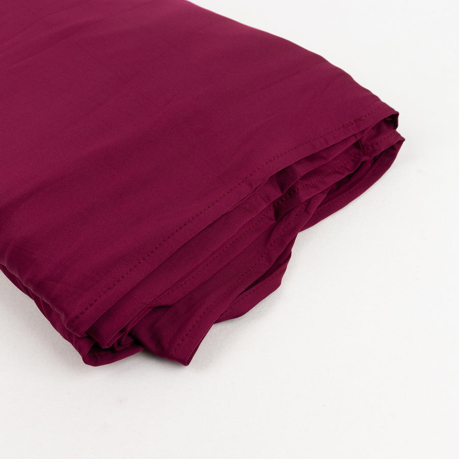 Burgundy Spandex 4-Way Stretch Fabric Roll, DIY Craft Fabric Bolt