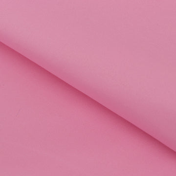 Pink Spandex 4-Way Stretch Fabric Roll, DIY Craft Fabric Bolt- 60"x10 Yards