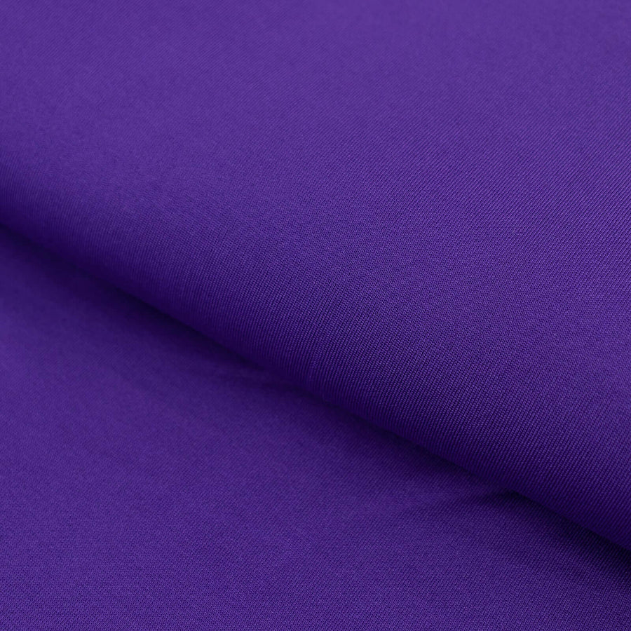 Purple Spandex 4-Way Stretch Fabric Roll, DIY Craft Fabric Bolt