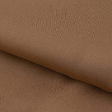 Taupe Spandex 4-Way Stretch Fabric Roll, DIY Craft Fabric Bolt- 60"x10 Yards