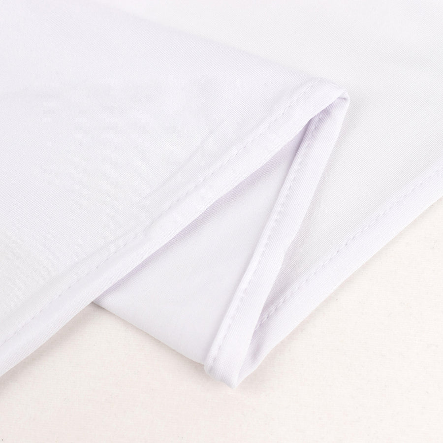 White Spandex 4-Way Stretch Fabric Roll, DIY Craft Fabric Bolt