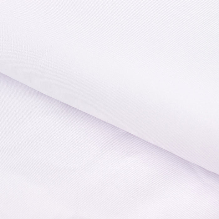 White Spandex 4-Way Stretch Fabric Roll, DIY Craft Fabric Bolt
