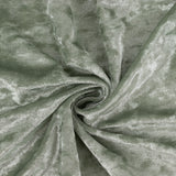 Yards Sage Green Crushed Velvet Fabric Bolt, DIY Craft Fabric Roll