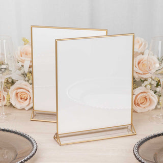 <strong>Transforming Occasions with Double-Sided Clear Sign Holders</strong>