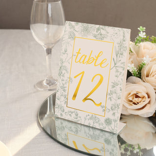 Functional and Stylish Wedding Table Numbers