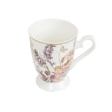 Blush Floral Design Bridal Shower Gift Set, 2 Pack Porcelain Tea Cups#whtbkgd