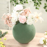 2-Pack 10inch Green DIY Flower Arrangements Craft Foam Ball, Smooth Floral Foam Ball