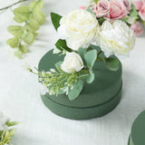 6 Pack Green Large Floral Foam Blocks for Artificial Flowers, 6inch Round Wet Styrofoam Bricks