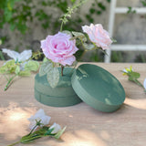 6 Pack Green Large Floral Foam Blocks for Artificial Flowers, 6inch Round Wet Styrofoam Bricks