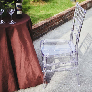 Clear Transparent Chiavari Seating