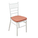 2inch Thick Terracotta (Rust) Chiavari Chair Pad, Memory Foam Seat Cushion