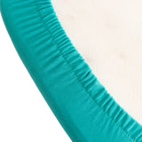 5 Pack Turquoise Stretch Chiavari Chair Cushion Covers, Spandex Fitted Dining Chair