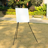 65inch Heavy Duty Black Metal Easel Stand - Portable and Adjustable Tripod for Wedding Signs