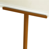 Gold Metal Painting Display Easel Stand 5.5ft - Adjustable Heavy-Duty Holder for Frames, Canvas