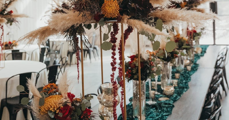 Jewel-Tones & Green Fall Wedding Colors