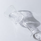 6 Pack 10oz Crystal Cut Glass Goblets Clear – Elegant Vintage Wine, Water & Cocktail Glasses