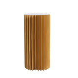 Gold Cylinder Display Column Stand, Pillar Pedestal Stand With Top Plate#whtbkgd