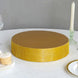 14inch Gold Rhinestones Round Metal Pedestal Cake Stand