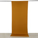 Gold 4-Way Stretch Spandex Photography Backdrop Curtain with Rod Pockets, Drapery Panel