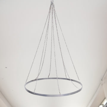 24" Hanging Hoop Ring Hardware For 8-Panel Ceiling Drapes and FREE Tool Kit