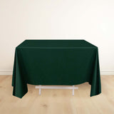 70inch Hunter Emerald Green Premium Scuba Wrinkle Free Square Tablecloth