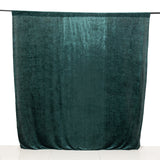 8ft Hunter/Emerald Green Premium Velvet Backdrop Stand Curtain Panel