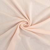 Set of 4 | Matte Blush Rose Gold Spandex Half Moon Chiara Backdrop Stand Covers#whtbkgd