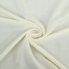 Set of 4 | Matte Ivory Spandex Half Moon Chiara Backdrop Stand Covers, Custom Fitted#whtbkgd