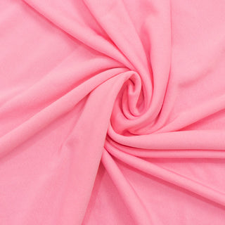 Enhance Your Event Decor with Matte Pink Spandex Backdrop Stand Covers