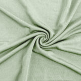 Set of 4 | Matte Sage Green Spandex Half Moon Chiara Backdrop Stand Covers#whtbkgd