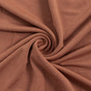 Set of 4 | Matte Terracotta Spandex Half Moon Chiara Backdrop Stand Covers#whtbkgd