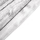 Set of 4 Whitewash Rustic Wood Print Spandex Chiara Wedding Arch Covers, Fitted Covers For Half Moon