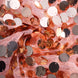 8ft Rose Gold Double Sided Big Payette Sequin Open Arch Wedding Arch Cover#whtbkgd