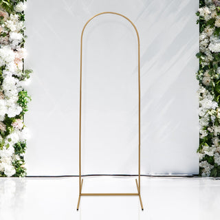 <span style="background-color:transparent;color:#000000;">Sturdy and Elegant Gold Metal Chiara Backdrop Stand</span>